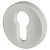 Nylon Escutcheon - 52mm Diameter - Euro - Diamond White - Pair