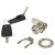 Cam Lock - 19 x 30mm - Keyed to Differ - Nickel Plated
