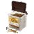 Cutter Pozi Countersunk Wood Screws Tub - 5.0 x 80mm - Yellow Zinc - Pack of 400
