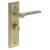 Antique Brass Fire Rated Bathroom Door Handles - Fitzrovia - Inner 1 - 200 x 55mm