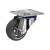 Industrial Castor - Swivel - 50kg Max Weight - 80mm Diameter - Grey