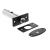 Door Rack Bolt - 31mm Backset - Matt Black