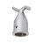 Window Opening Pole Hook - 72 x 35mm - Satin Chrome