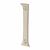 76mm Screw Fix Door Numeral - 1 - Satin Nickel