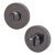 Bathroom Turn & Release - 52mm Diameter - Black Nickel