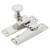 Heavy Duty Straight Quadrant Arm Locking Sash Window Fastener - 70 x 17mm - Pol Chrome