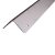 1200mm 430 Stainless Steel Angle - Equal Sided - 50 x 50 x 0.9mm - Satin