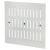 Hit & Miss Vent - 242 x 242mm - Polished Stainless Steel