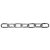 Straight Linked Chain - 26mm Link - 2.5m Chain - Stainless Steel