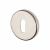 Escutcheon - 52mm Diameter - Keyhole - Polished Stainless Steel