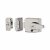 BS 3621:2007 Double Locking Nightlatch - 60mm Backset - Polished Chrome Case/Cylinder