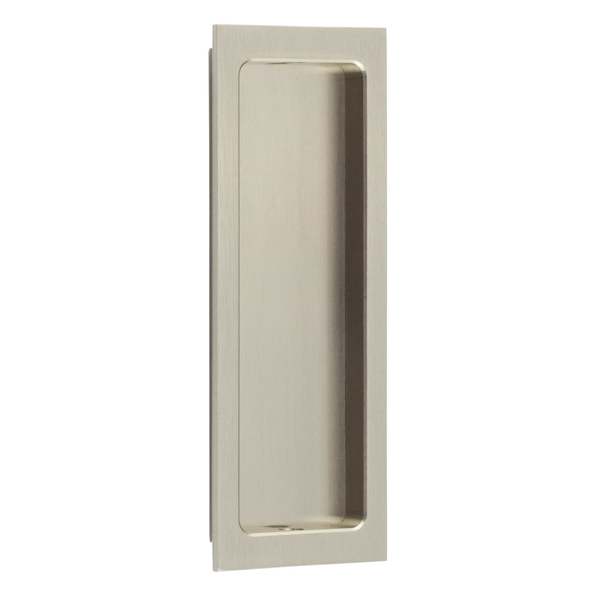 Rectangular Flush Pull Handle - 150 x 55mm - Satin Nickel