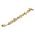 Cast Bulb End Casement Window Stay - 10"/250mm Length - Polished Brass