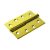 Lift-Off Butt Door Hinge - 102 x 76 x 2mm - Right Hand - PVD Brass - Pair