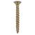 Classic Pozi Countersunk Wood Screws - 3.0 x 25mm - Yellow Zinc - Pack of 200