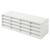 Slimline Air Brick and Adaptor - 204 x 60mm - White