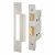 Architectural Bolt Through Bathroom Lock - 65mm Case - 44mm Backset - Satin Stainless Steel