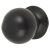 Ball Cabinet Knob - 30mm Diameter - Black Iron