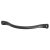 Flat End Bow Cabinet Pull Handle - 160mm Centres - Black Iron