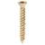 Concrete Screw - Countersunk - Yellow Passivated - 7.5 x 50mm - Pack of 100