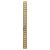 Raised Bookcase Strip - 1829 x 24mm - Electro Brass Plated