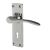 Polished Chrome Keyhole Lock Door Handles - Buckingham Range - 152 x 41mm