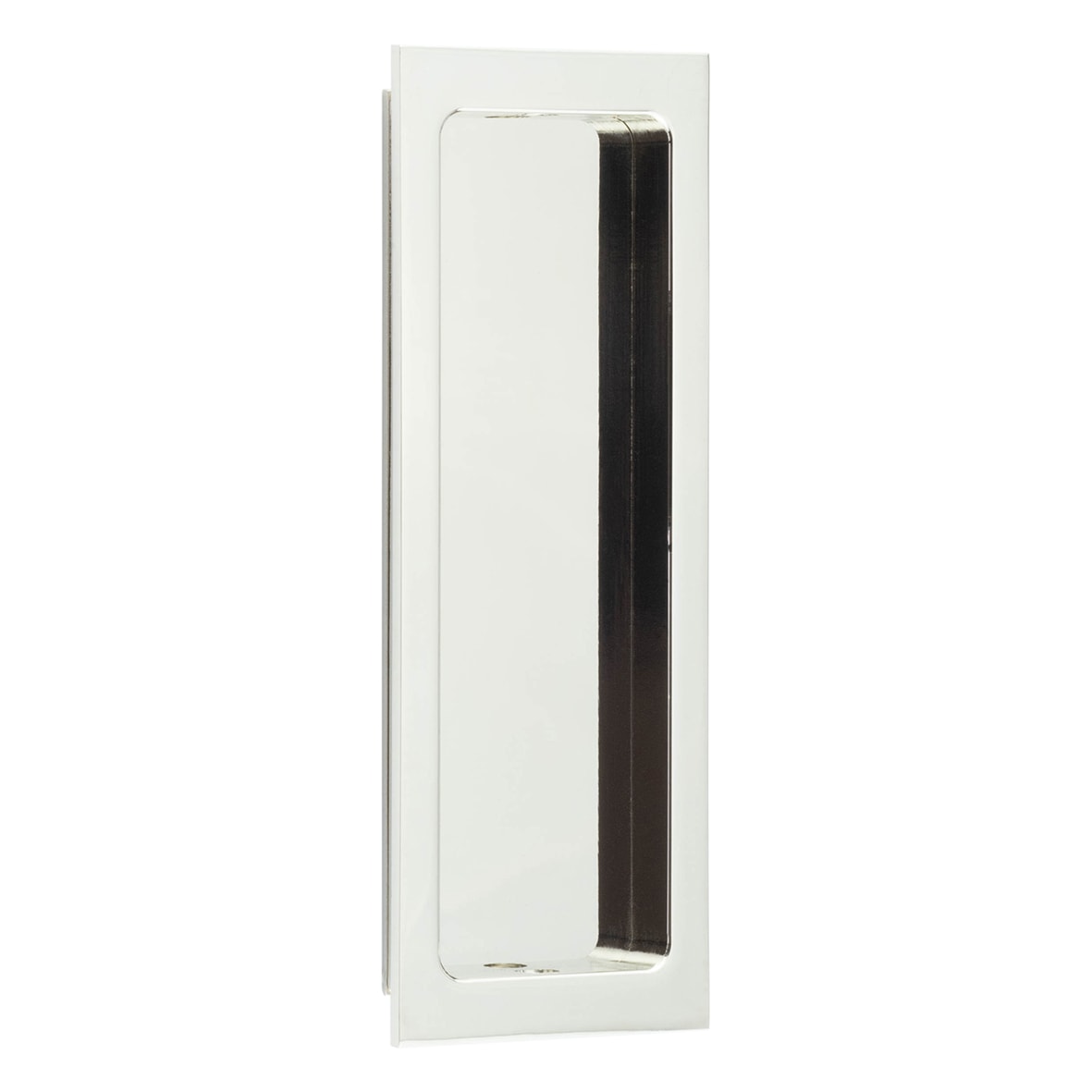 Rectangular Flush Pull Handle - 150 x 55mm - Polished Nickel