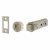 FastLatch Tubular Push-Fit Bathroom Deadbolt - 73mm Case - 57mm Backset - Satin Nickel