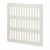 Plain Slotted Vent - 229 x 229mm - 13500mm² Free Air Flow - Satin Aluminium