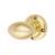 Marcus Polished Brass Mortice Door Knob - 56mm Rose Diameter - Suffolk Range