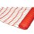 Light Duty Webbed Barrier Fencing Mesh - 1m x 50m - Orange