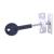 8K118 Budget Wooden Window Lock - White - Pack of 4 with 1 Key