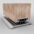 850 Door Bottom Seal - 1500mm Length - Satin Anodised Aluminium