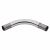 38mm Solid Brass 90° Curved Radius Elbow - Polished Chrome