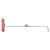 10 S DuoTec Toggle Cavity Fixing with Screws - 10 x 50mm - Red & Grey - Pack of 10