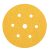 Gold Sanding Disc 7 Hole - 150mm Diameter - Grit 240 - Pack of 100