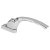 uPVC/Timber Espagnolette Locking Multipoint Window Handle - Right Hand - Polished Chrome