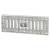 Decorative Hit & Miss Vent - 225 x 82mm - Polished Lacquered