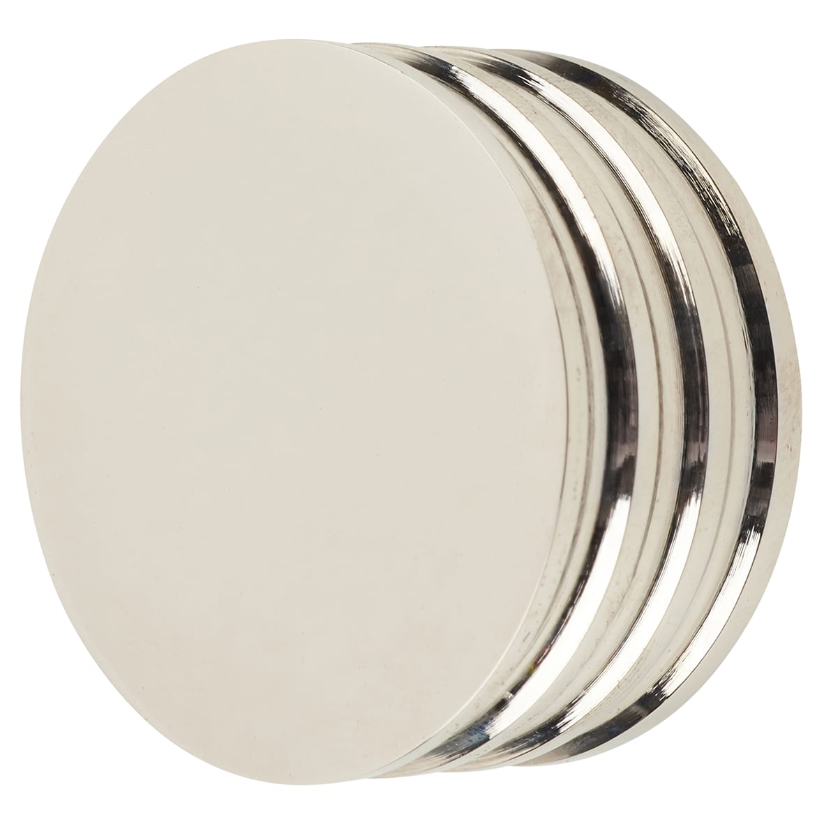 Hoxton Sturt Round Cabinet Knob - 40mm Diameter - Polished Nickel
