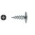 Coarse Thread Wafer Head Sharp Point Drywall Screws - 4.2 x 13mm - Pack of 1000