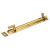 Polished Brass Necked Barrel Bolt - 150 x 25mm