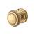 Marcus Antique Brass Mortice Door Knob - 69mm Rose Diameter - Goodrich Range