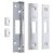 N41SCP/0.5 13mm Rebate Kit to suit Heavy Duty 5 Lever Deadlocks - Polished Chrome