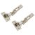 CLIP Top Soft Close Cabinet Hinge - -45° - Overlay - Zinc Plated - Pair