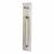 Satin Aluminium 19mm D-Bar Door Pull Handle on Plate - PULL - Screw Fix - 375 x 75 x 3mm