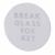 Replacement Glass - Break Glass for Key - Round - Pack of 5