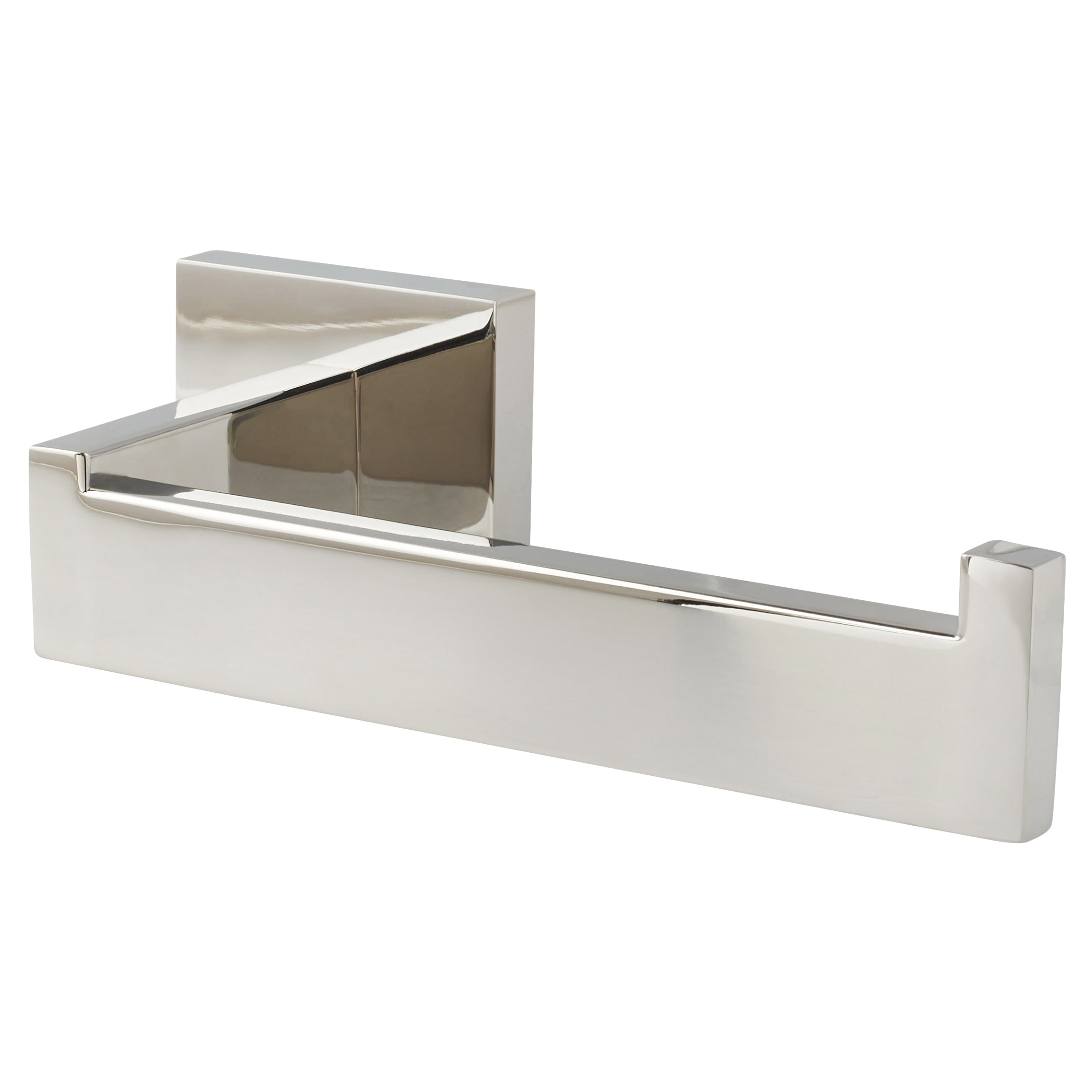 Modern Square Toilet Roll Holder - 170 x 76 x 55mm - Polished Stainless Steel