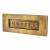 Marcus Embossed Letter Plate - 254 x 102mm - Antique Brass