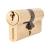 5 Pin 65mm Euro Double Cylinder - 30 + 35mm - Polished Brass - Keyed to Differ