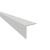 2500mm Self-Adhesive Plastic Angle - Equal Sided - 15 x 15 x 1mm - White
